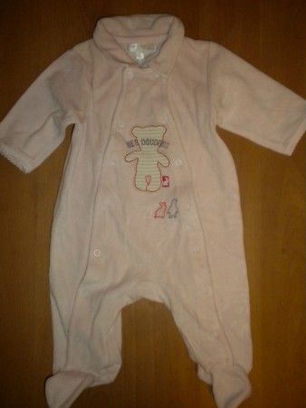 Pyjama rose mes doudous (REF 6V3)